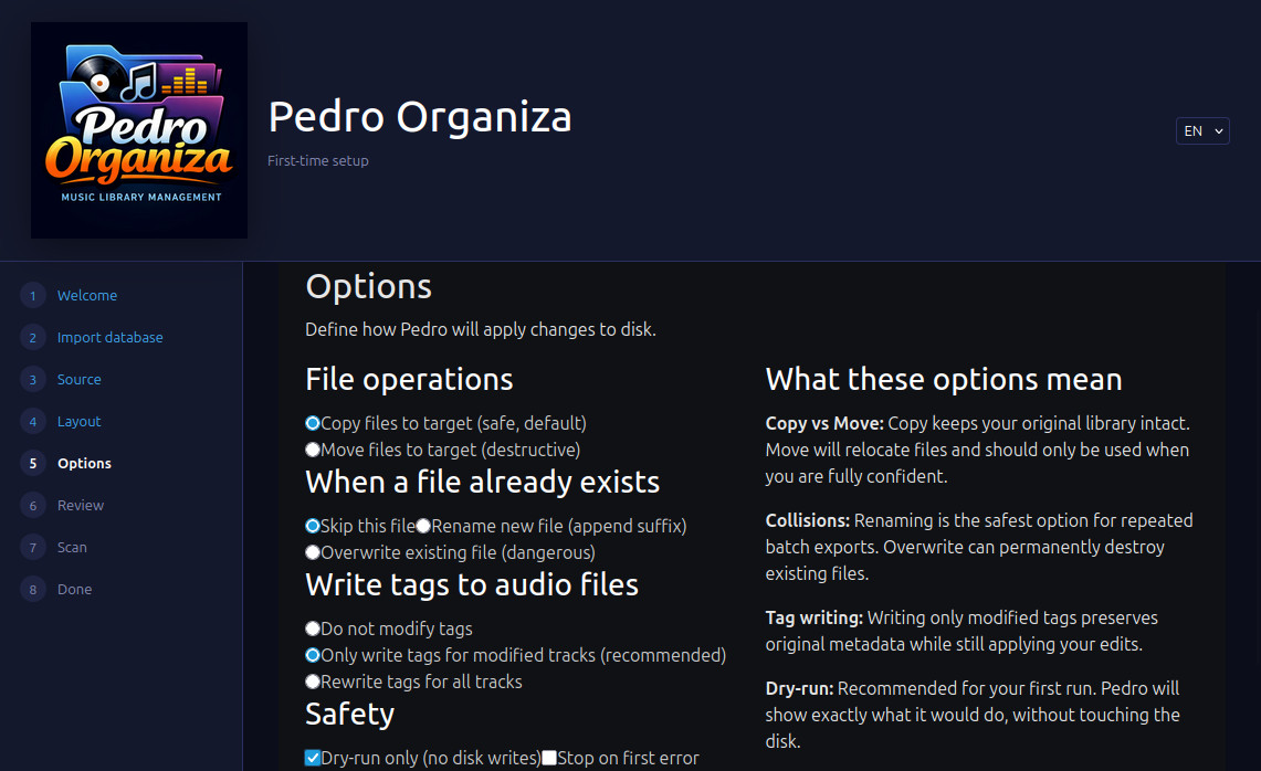Pedro UI 2